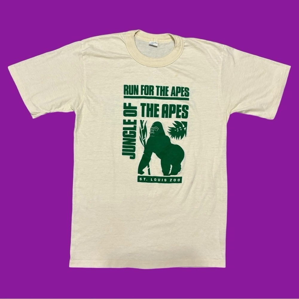 80s St. Louis Zoo “Run for the Apes” Tee